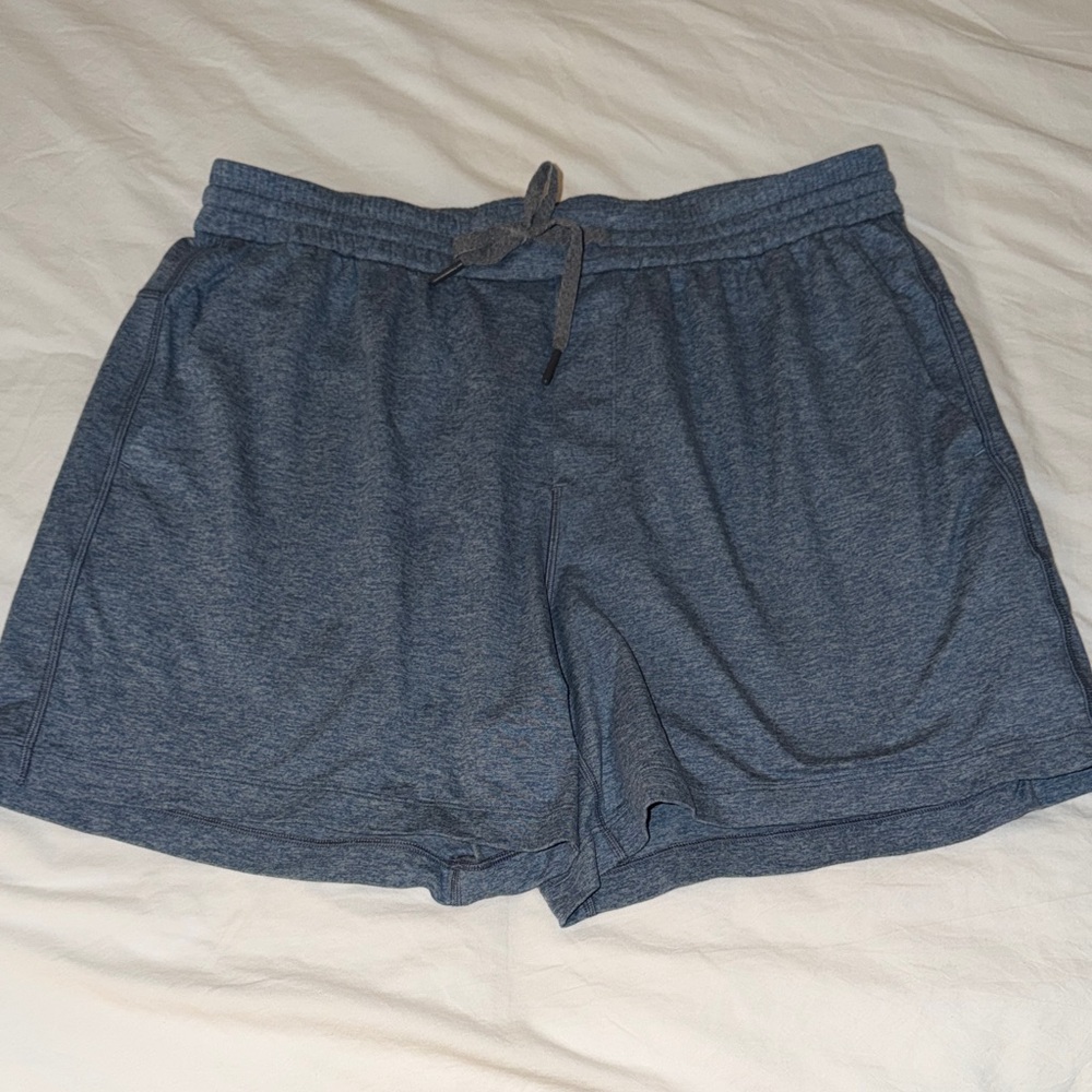 lululemon athletica Blue Athletic Shorts 7’ unlined